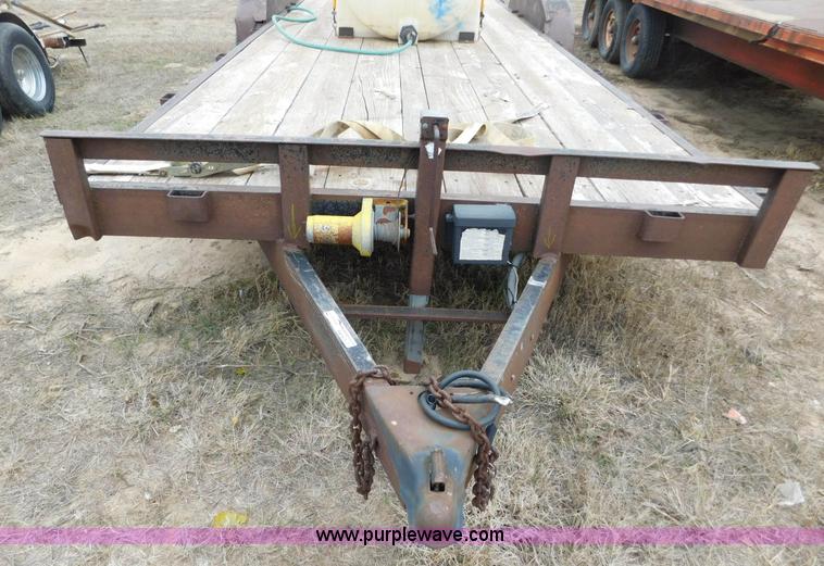 image for item AW9409 19'L x 82"W equipment trailer