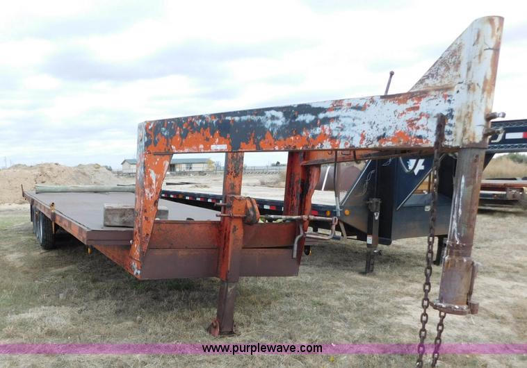 image for item AW9411 Shop built equipment trailer