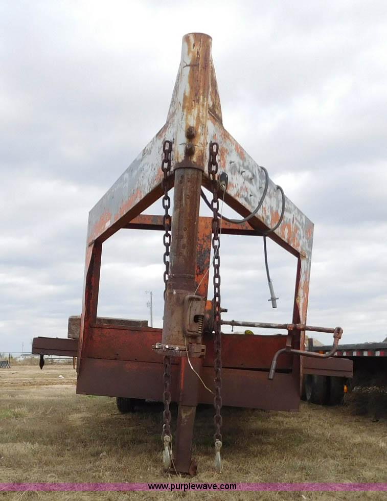 image for item AW9411 Shop built equipment trailer