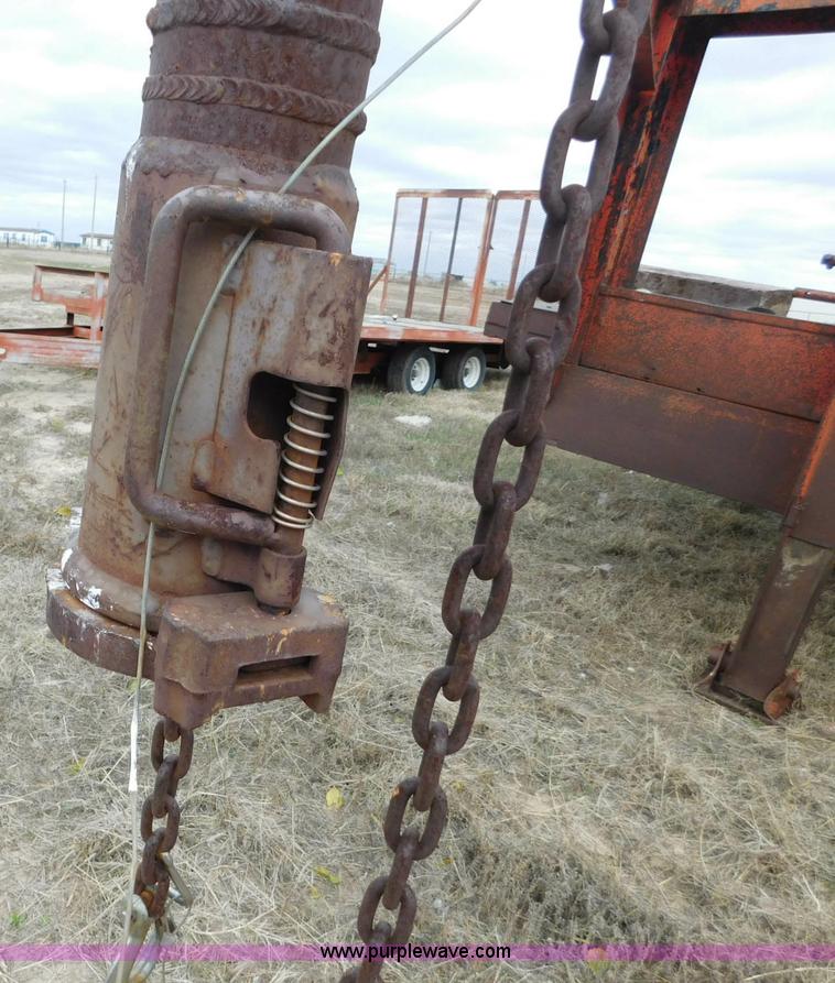 image for item AW9411 Shop built equipment trailer