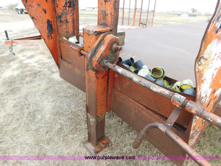 image for item AW9411 Shop built equipment trailer