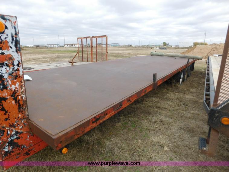 image for item AW9411 Shop built equipment trailer