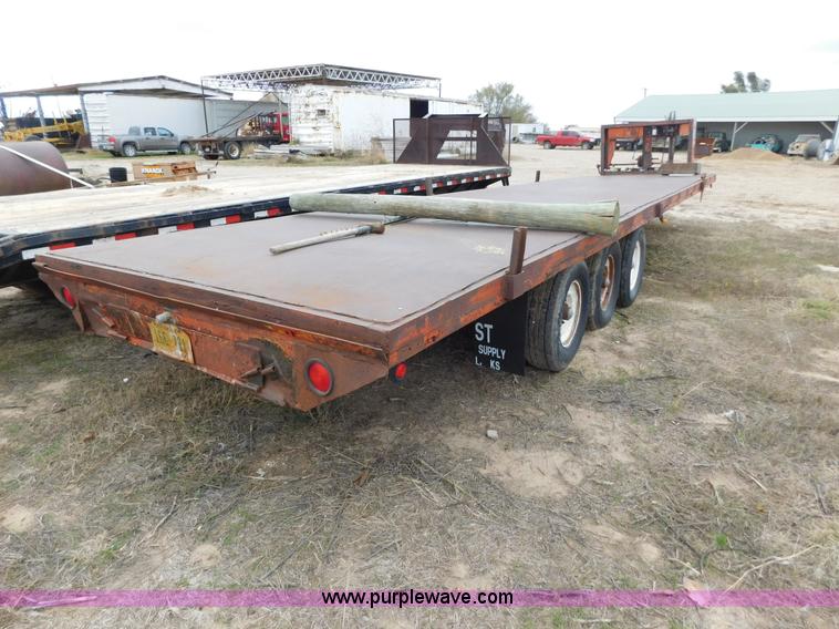 image for item AW9411 Shop built equipment trailer