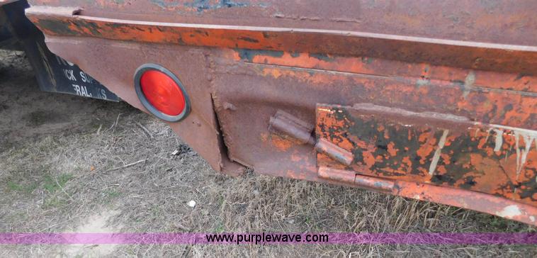 image for item AW9411 Shop built equipment trailer