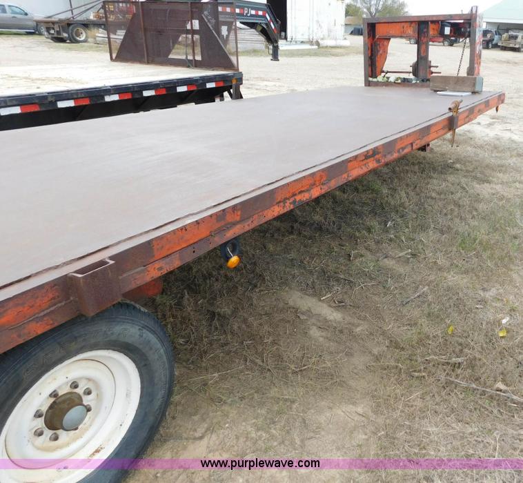 image for item AW9411 Shop built equipment trailer