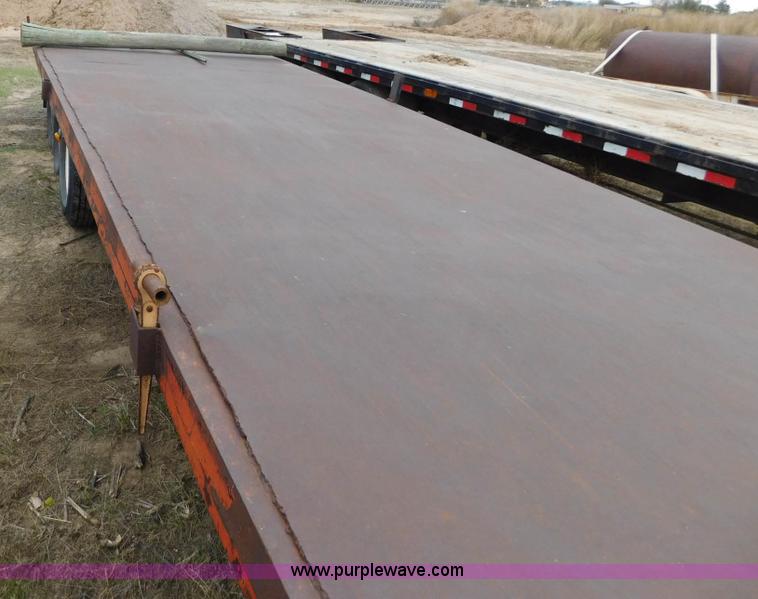 image for item AW9411 Shop built equipment trailer