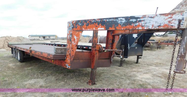 image for item AW9411 Shop built equipment trailer
