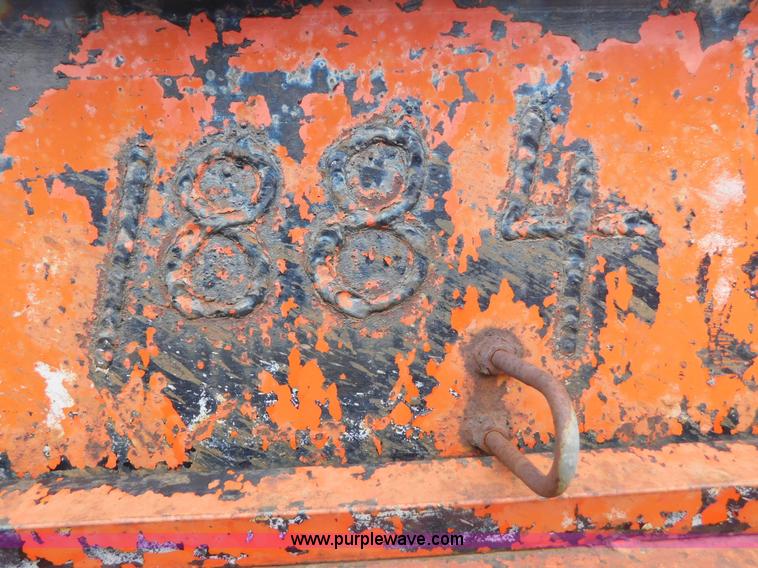 image for item AW9411 Shop built equipment trailer