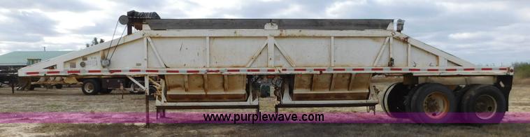 image for item AW9412 1984 Ranch bottom dump trailer