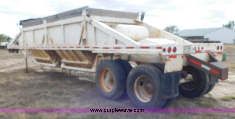 image for item AW9412 1984 Ranch bottom dump trailer