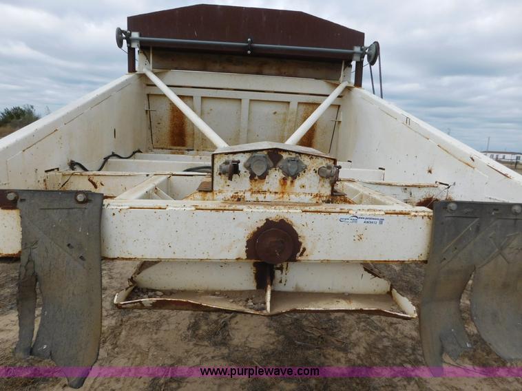 image for item AW9412 1984 Ranch bottom dump trailer