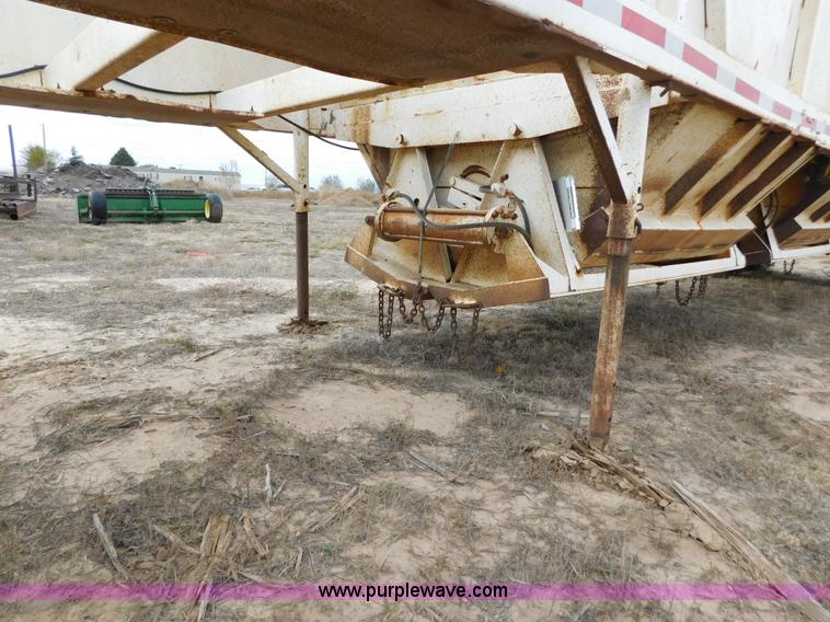 image for item AW9412 1984 Ranch bottom dump trailer
