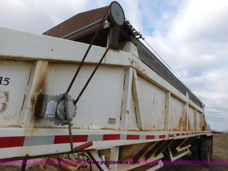 image for item AW9412 1984 Ranch bottom dump trailer