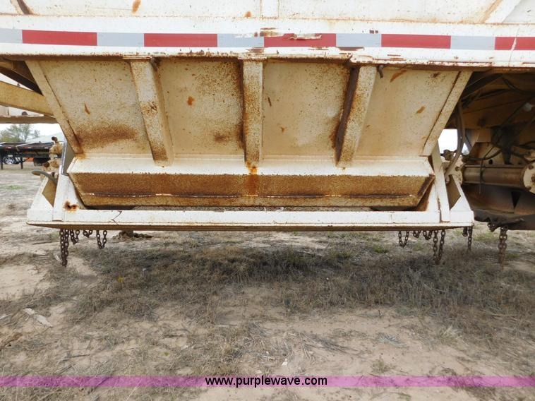 image for item AW9412 1984 Ranch bottom dump trailer
