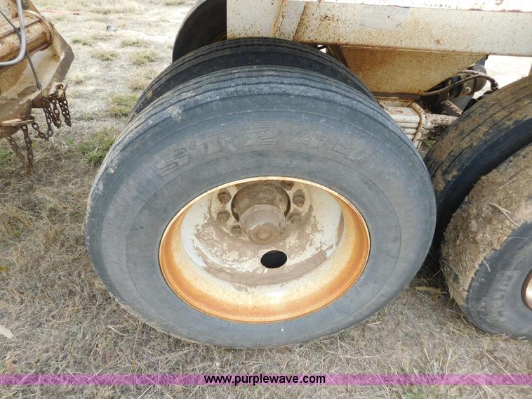 image for item AW9412 1984 Ranch bottom dump trailer