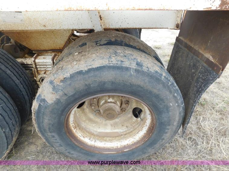 image for item AW9412 1984 Ranch bottom dump trailer