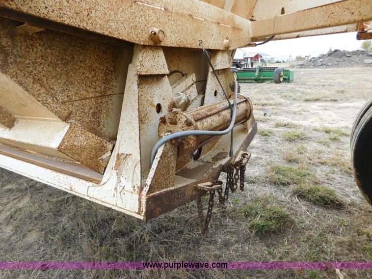 image for item AW9412 1984 Ranch bottom dump trailer