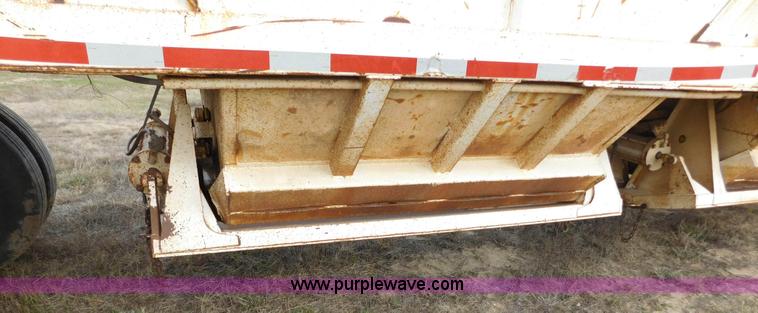 image for item AW9412 1984 Ranch bottom dump trailer