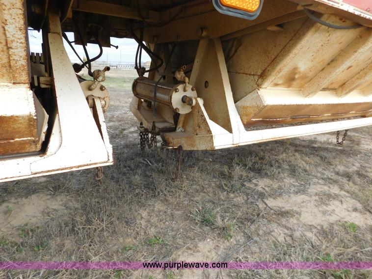 image for item AW9412 1984 Ranch bottom dump trailer
