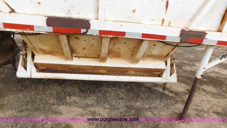 image for item AW9412 1984 Ranch bottom dump trailer
