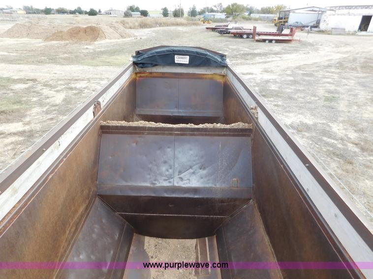 image for item AW9412 1984 Ranch bottom dump trailer