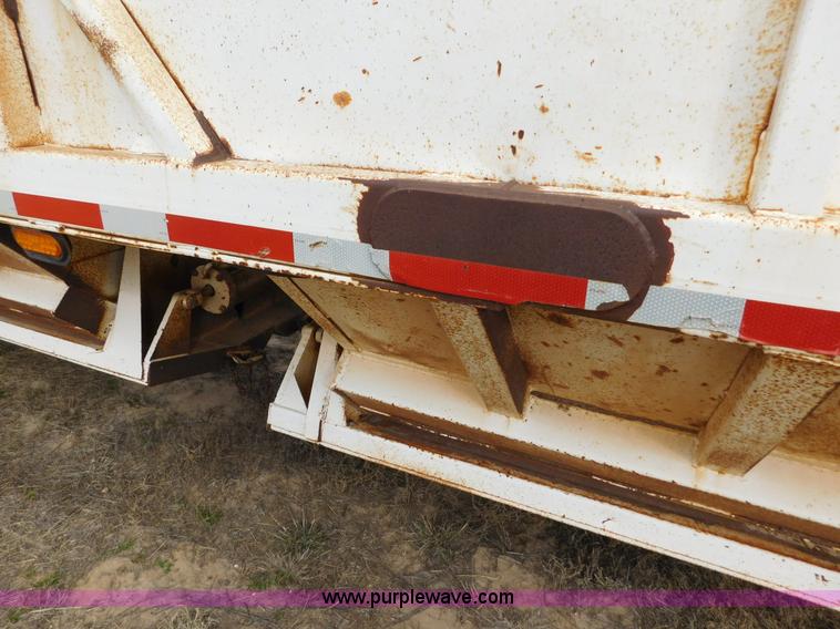image for item AW9412 1984 Ranch bottom dump trailer