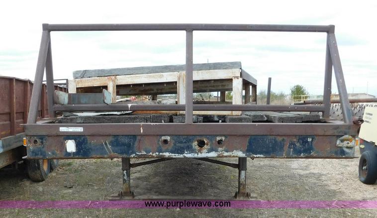 image for item AW9413 1963 Timpte flatbed trailer