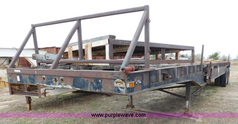 image for item AW9413 1963 Timpte flatbed trailer