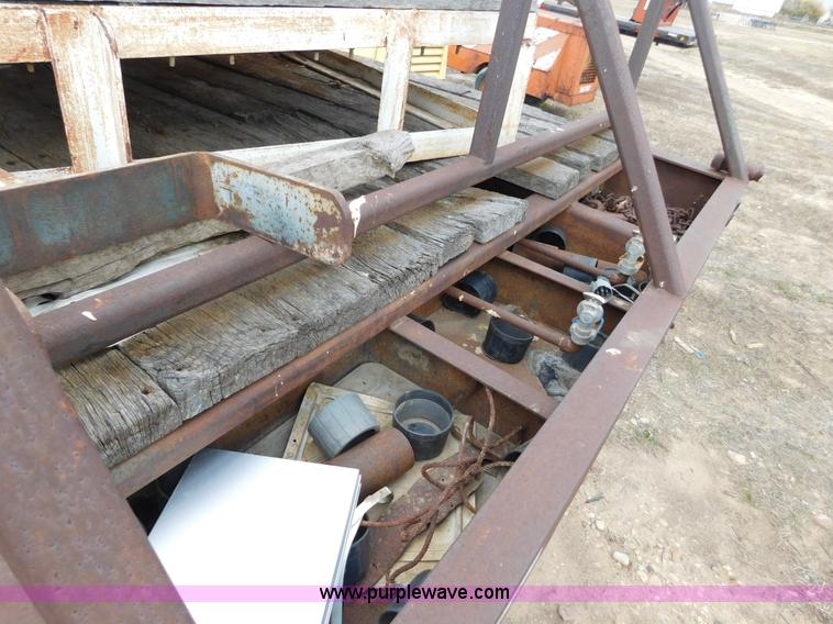 image for item AW9413 1963 Timpte flatbed trailer