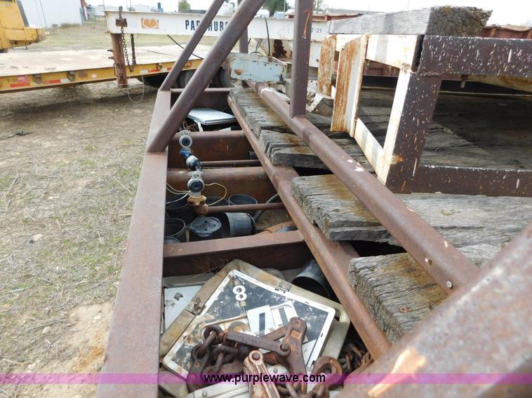 image for item AW9413 1963 Timpte flatbed trailer