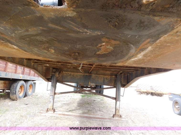 image for item AW9413 1963 Timpte flatbed trailer