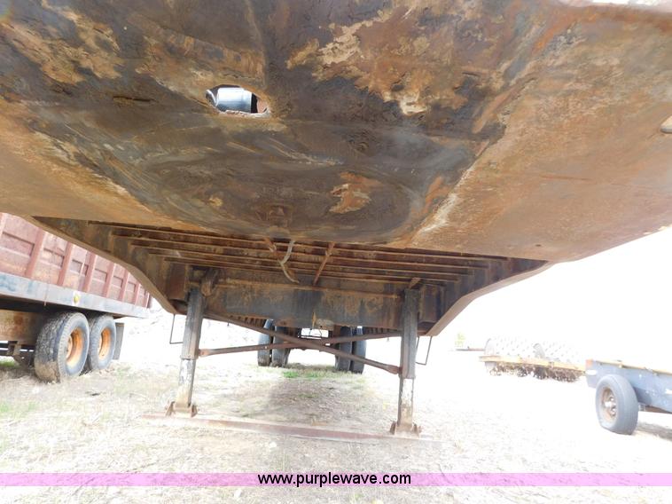 image for item AW9413 1963 Timpte flatbed trailer