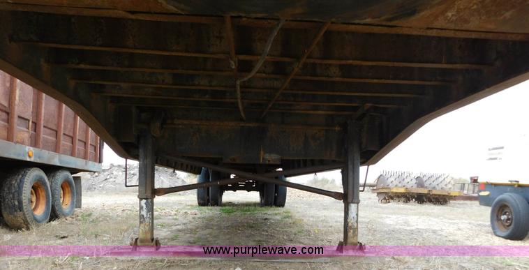 image for item AW9413 1963 Timpte flatbed trailer