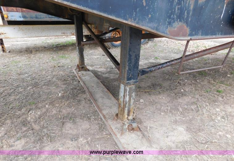 image for item AW9413 1963 Timpte flatbed trailer