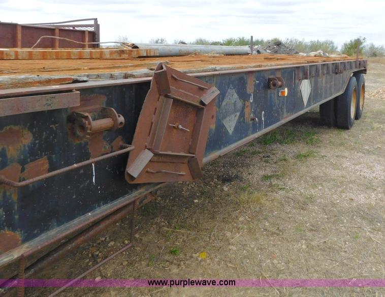 image for item AW9413 1963 Timpte flatbed trailer