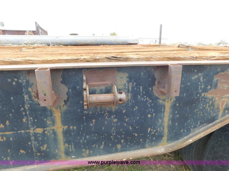 image for item AW9413 1963 Timpte flatbed trailer