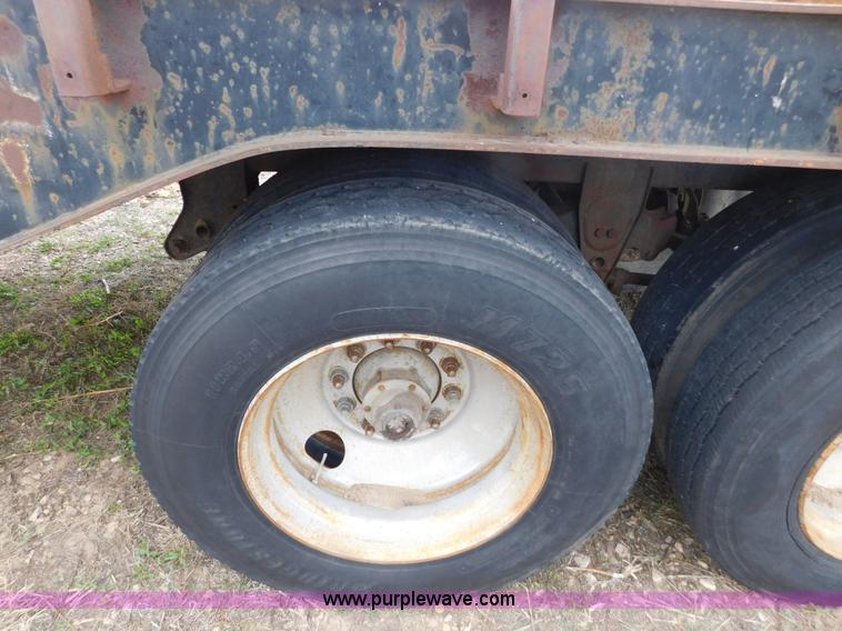 image for item AW9413 1963 Timpte flatbed trailer