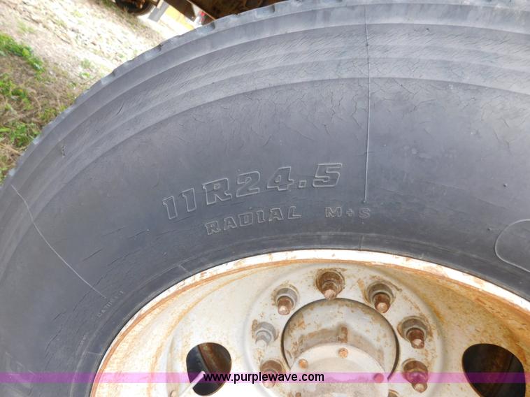 image for item AW9413 1963 Timpte flatbed trailer