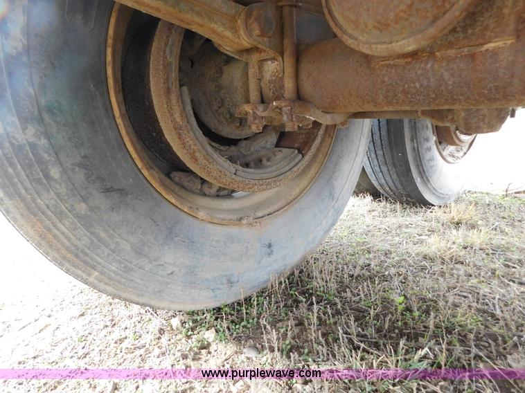 image for item AW9413 1963 Timpte flatbed trailer