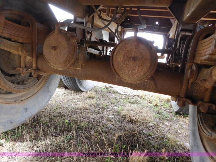 image for item AW9413 1963 Timpte flatbed trailer