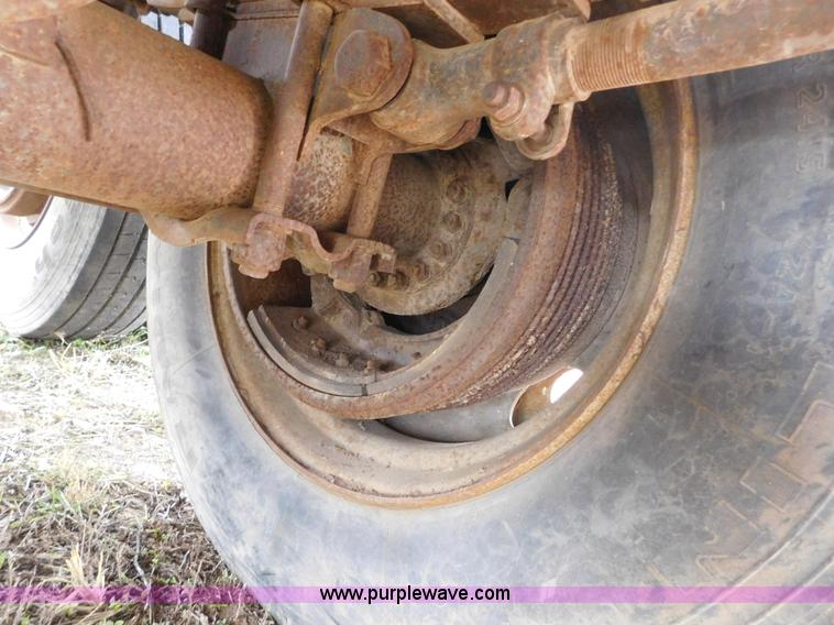 image for item AW9413 1963 Timpte flatbed trailer