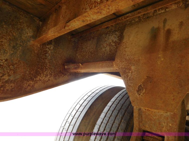 image for item AW9413 1963 Timpte flatbed trailer