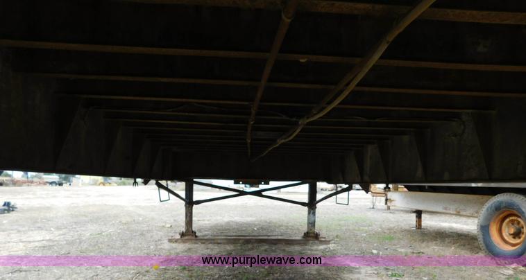 image for item AW9413 1963 Timpte flatbed trailer