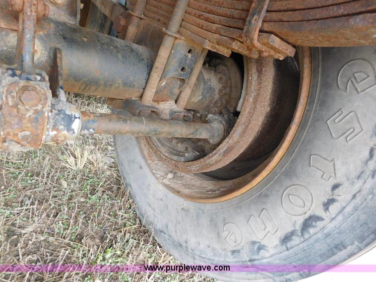 image for item AW9413 1963 Timpte flatbed trailer