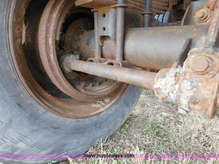 image for item AW9413 1963 Timpte flatbed trailer