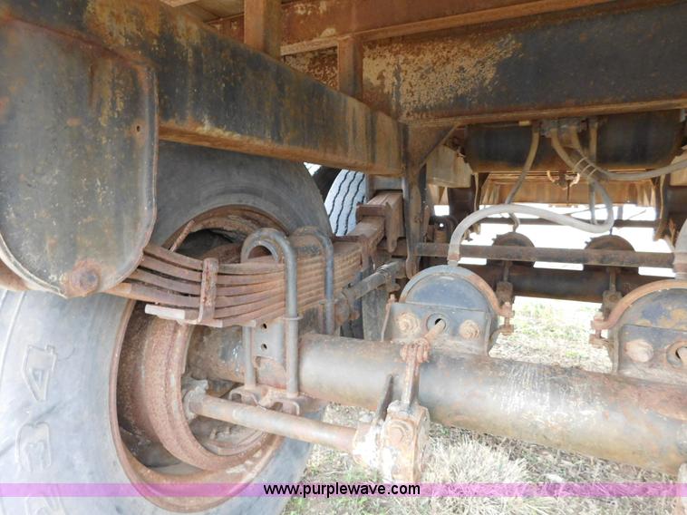 image for item AW9413 1963 Timpte flatbed trailer