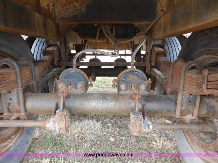 image for item AW9413 1963 Timpte flatbed trailer