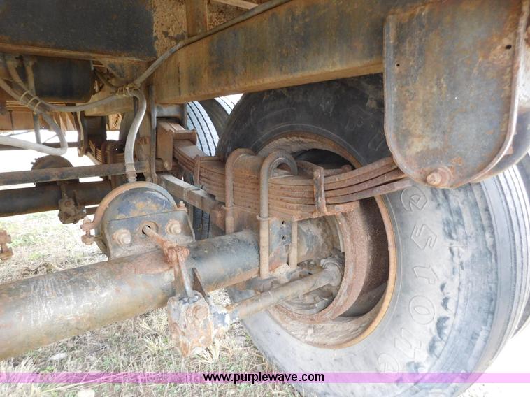 image for item AW9413 1963 Timpte flatbed trailer