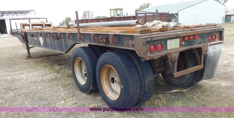 image for item AW9413 1963 Timpte flatbed trailer
