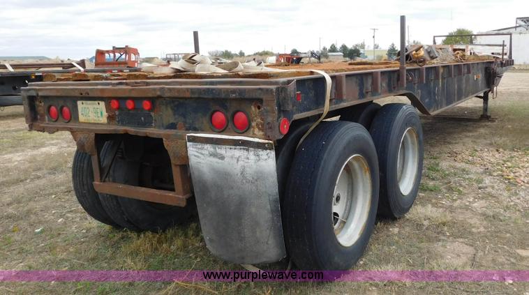 image for item AW9413 1963 Timpte flatbed trailer